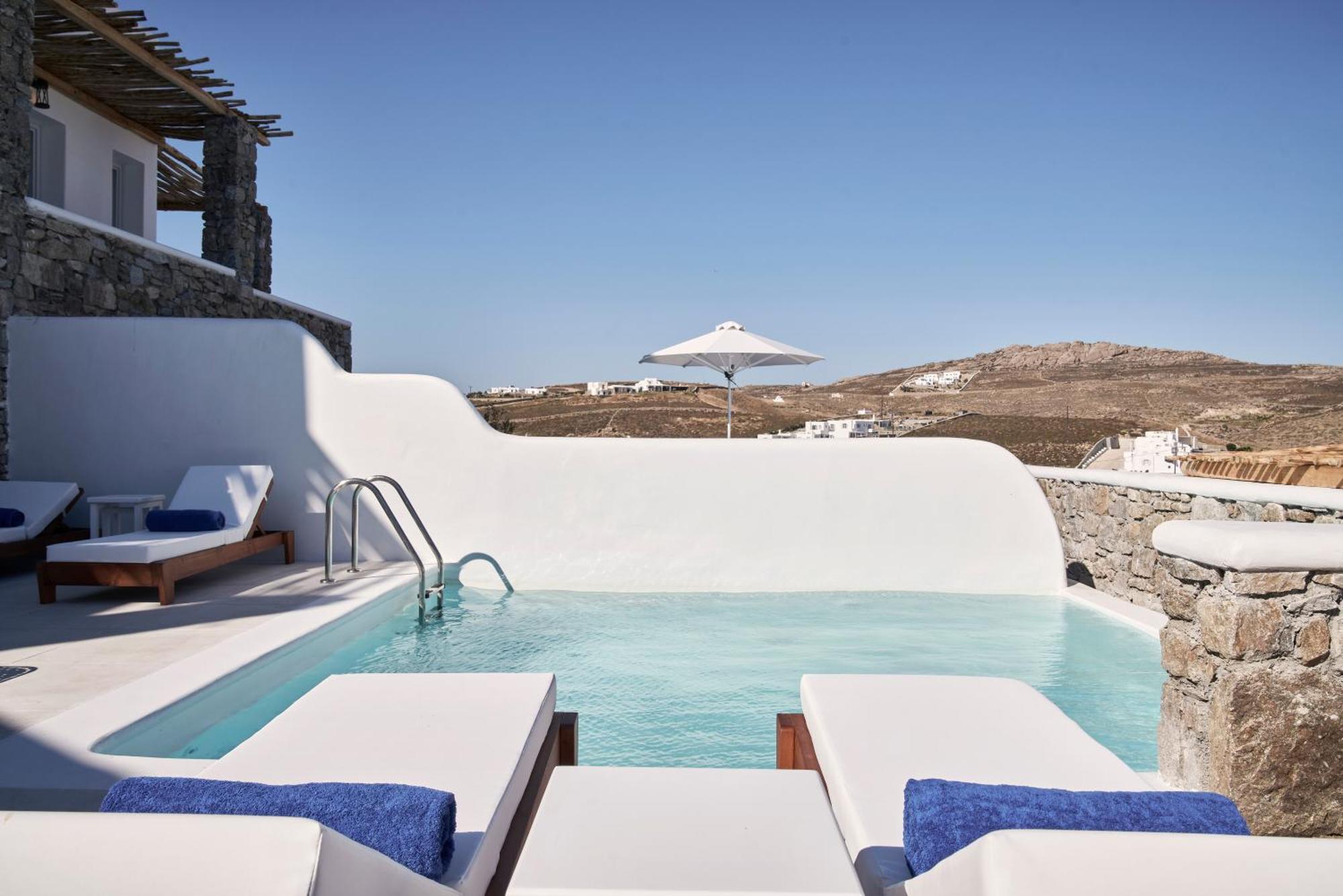 Katikies Villas Mykonos Elia  ภายนอก รูปภาพ