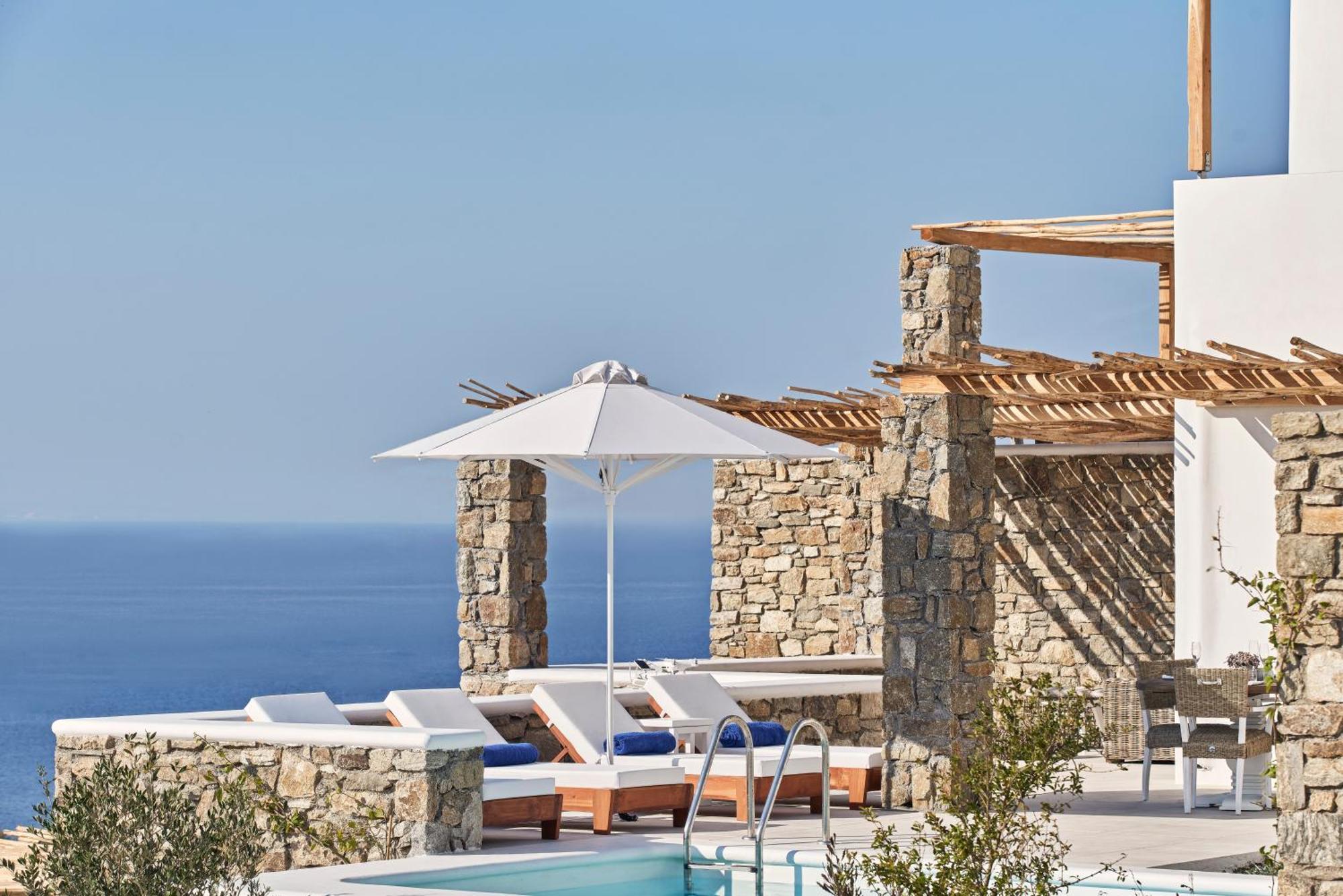 Katikies Villas Mykonos Elia  ภายนอก รูปภาพ
