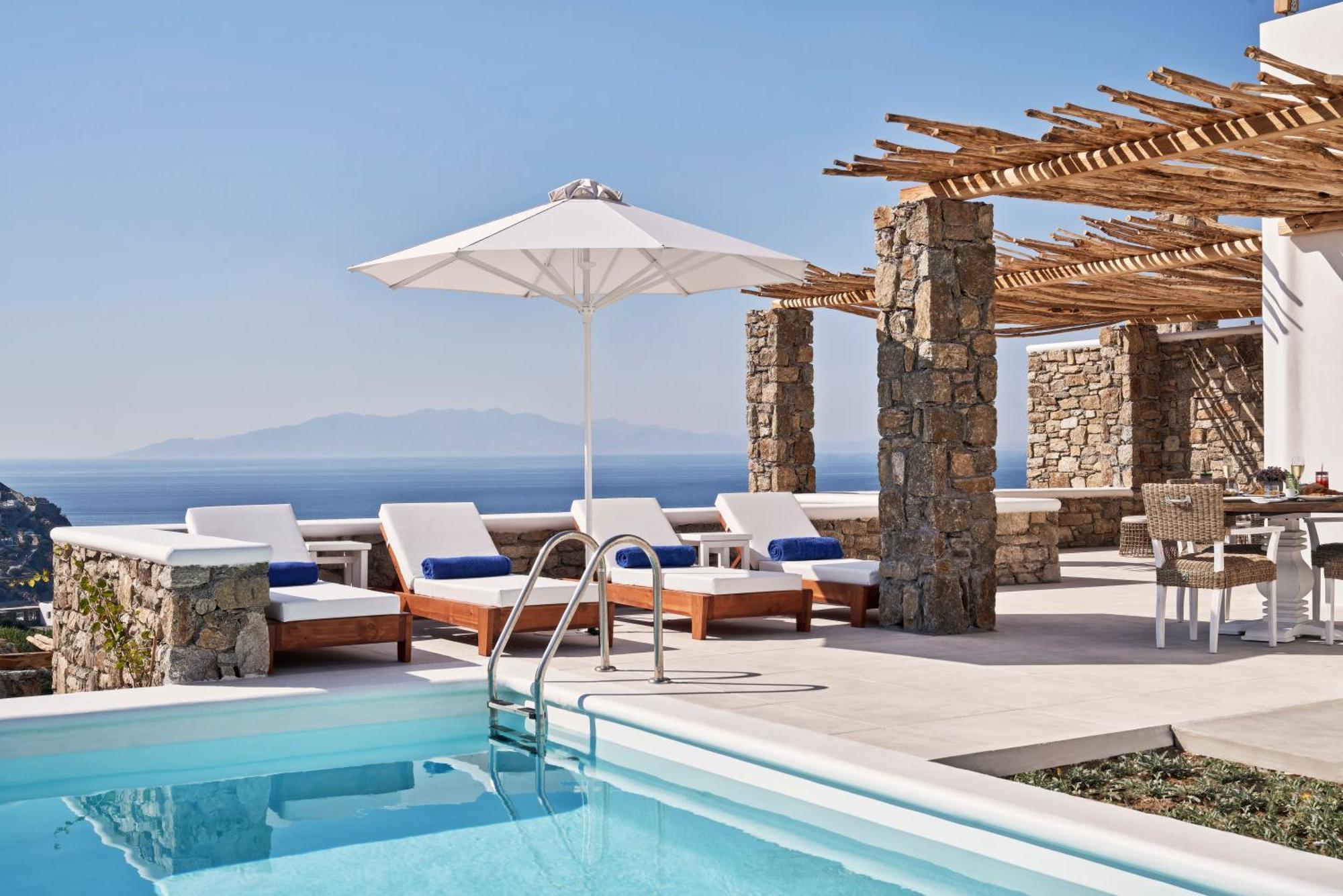 Katikies Villas Mykonos Elia  ภายนอก รูปภาพ