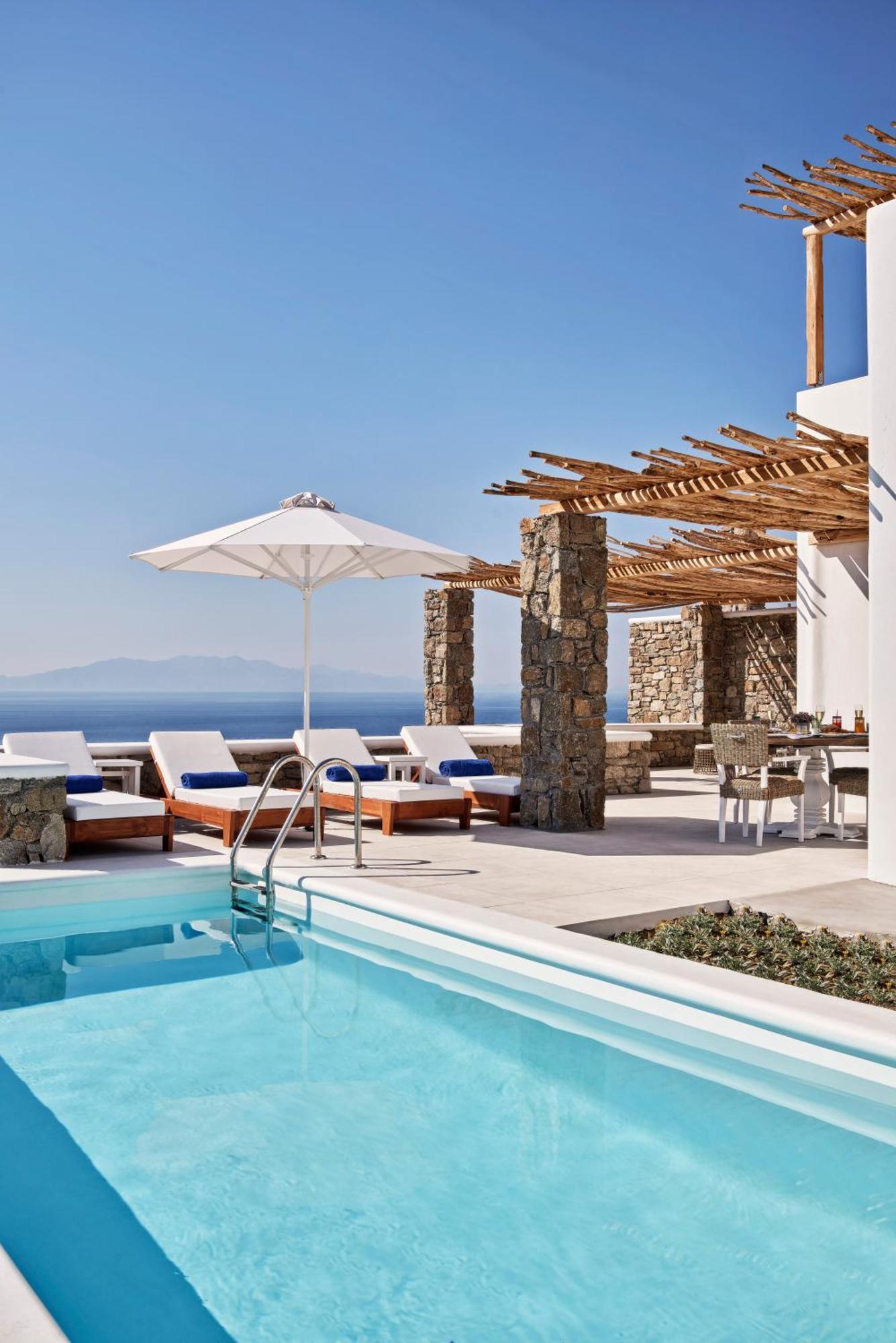 Katikies Villas Mykonos Elia  ภายนอก รูปภาพ